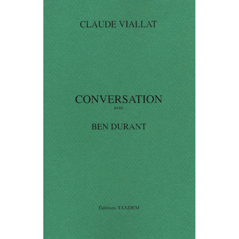 VIALLAT Claude - Ben Durant