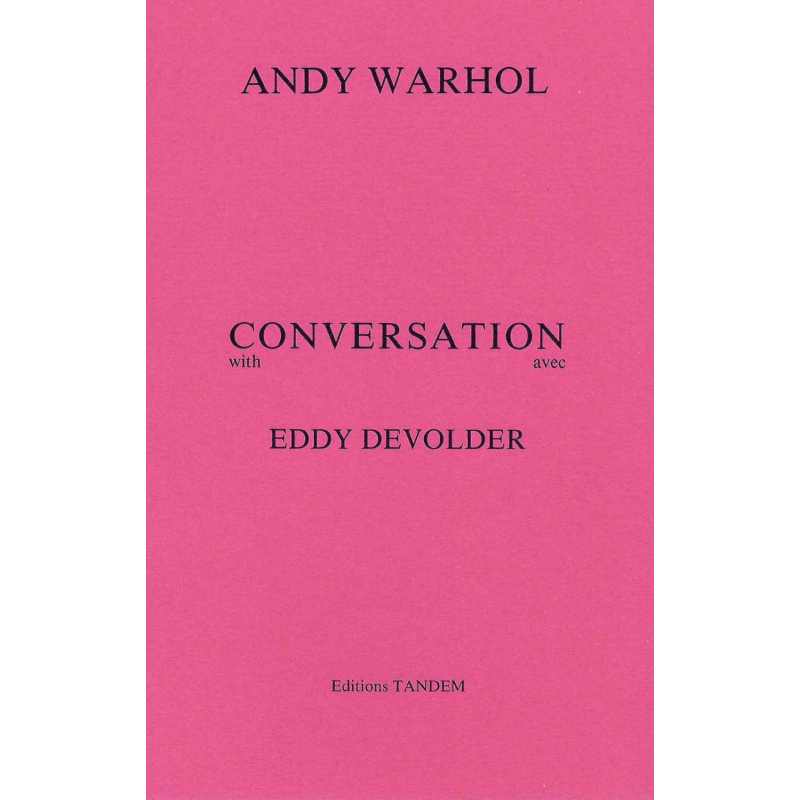 WARHOL Andy - Eddy Devolder