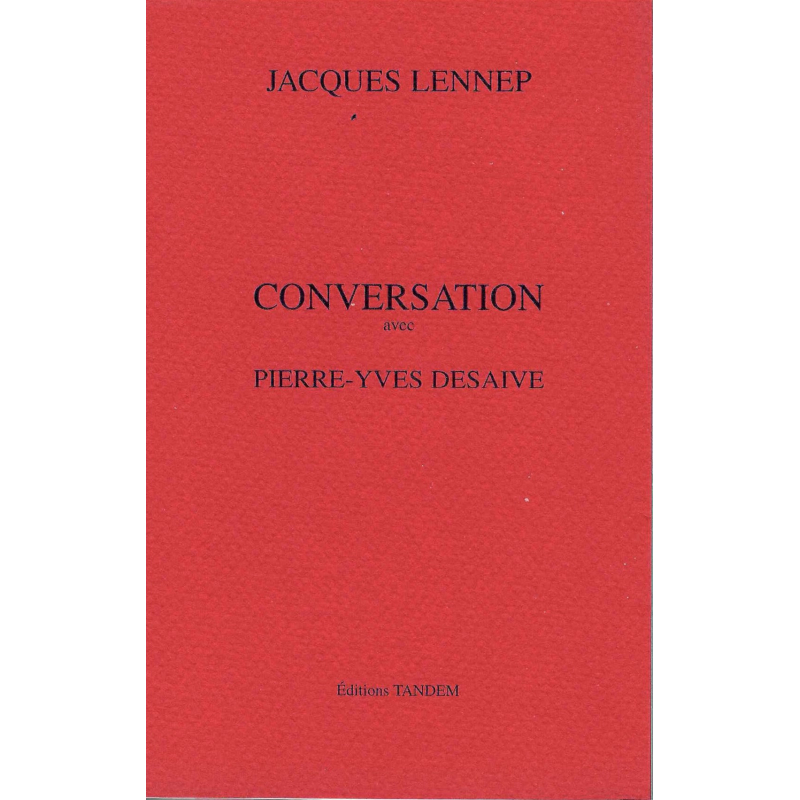 LENNEP Jacques - Pierre-Yves Desaive