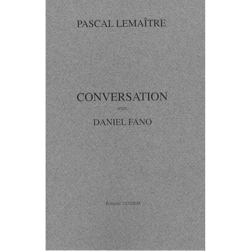 LEMAÎTRE Pascal - Daniel Fano