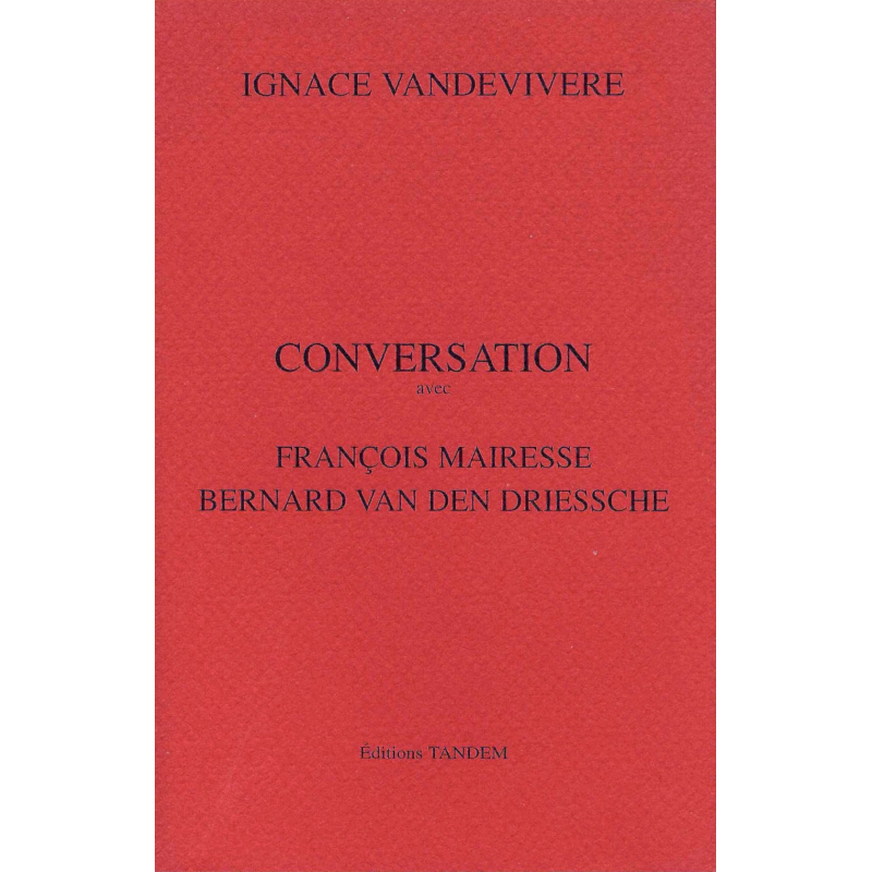 VANDEVIVERE Ignace - François Mairesse