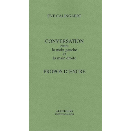 Conversation entre la main gauche…