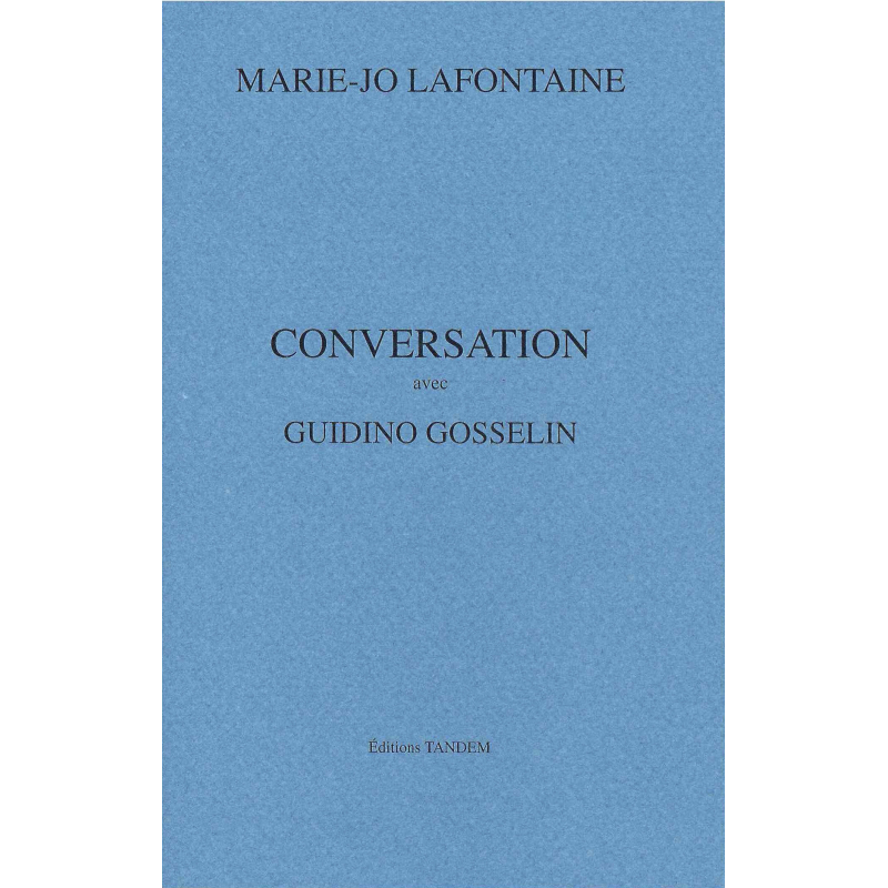 LAFONTAINE Marie-Jo - Guidino Gosselin